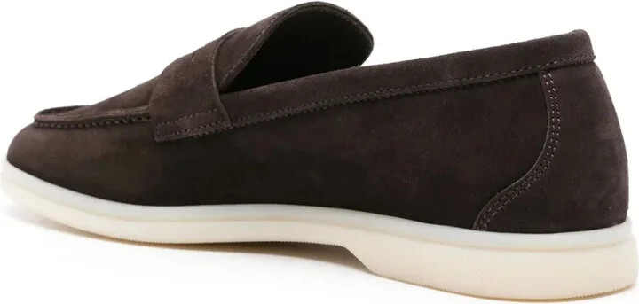 Luciana suede penny loafers - Image 3