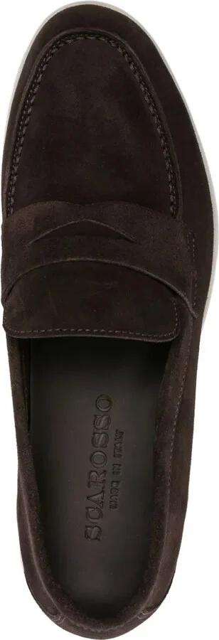 Luciana suede penny loafers - Image 4