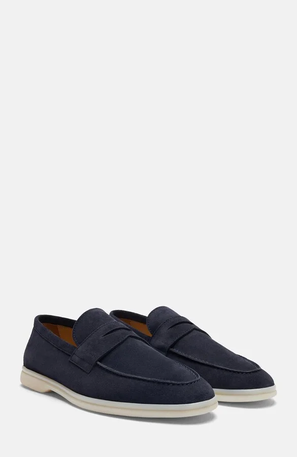 Blue - Suede