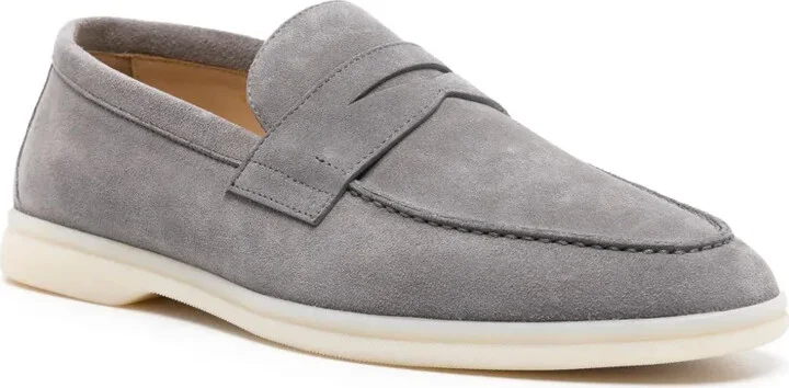Luciano suede penny loafers - Image 2