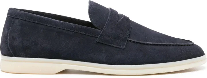 Luciano suede penny loafers