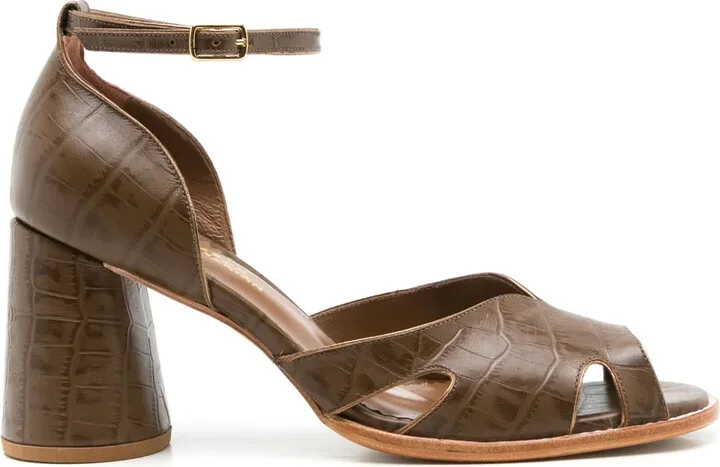 Lucie 65mm leather sandals