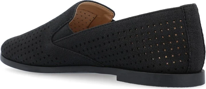 Lucie Perforated Flat Loafer - Wide Width Available - Image 2