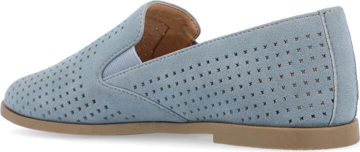 Lucie Perforated Flat Loafer - Wide Width Available - Image 11