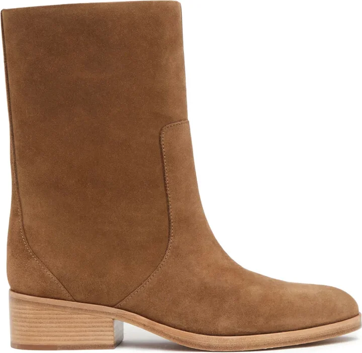 Lucien 40mm suede boots