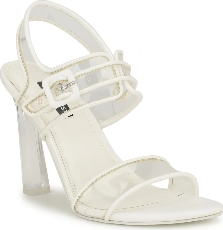LUCILEP3 Womens Buckle Man Made Heels