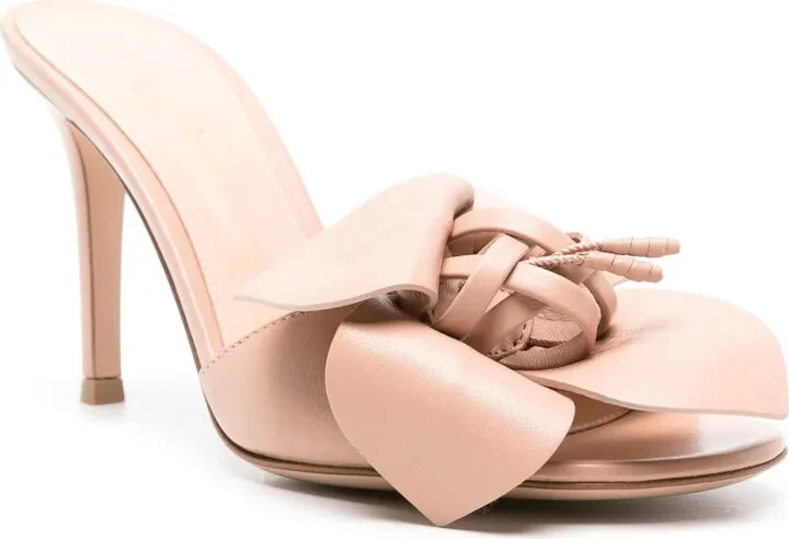 Lucilla 85mm leather sandals - Image 2