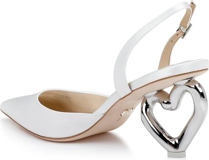 Lucille Slingback Pointed Toe Pump - Image 8