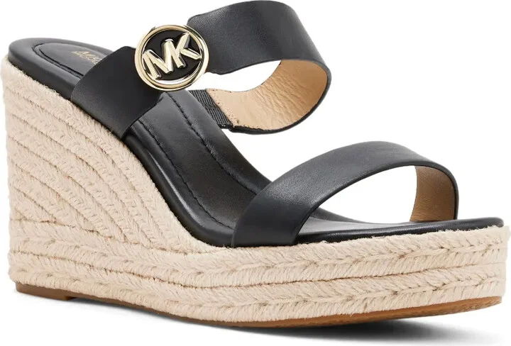Lucinda leather wedge sandals - Image 2
