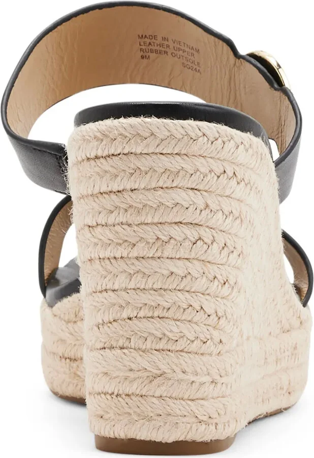 Lucinda leather wedge sandals - Image 3