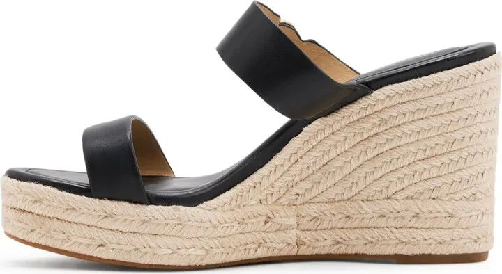 Lucinda leather wedge sandals - Image 4