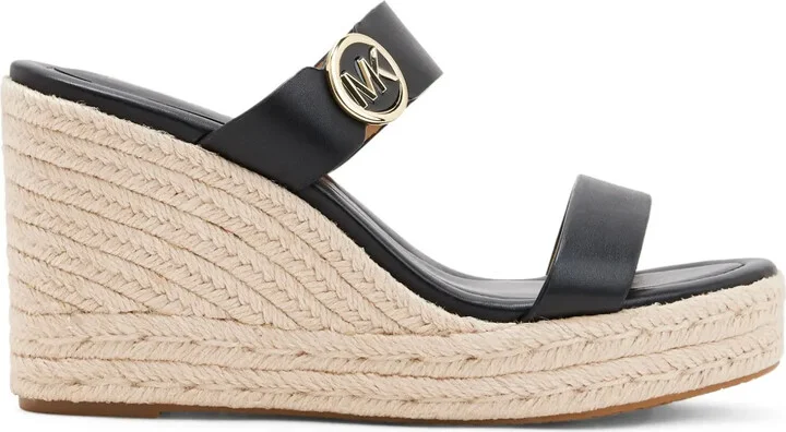 Lucinda leather wedge sandals
