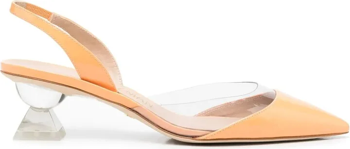 Lucite Sculpt pumps