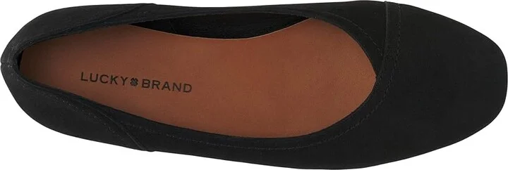 Lucky Brand Abielle Women's Shoes Black : 6 M, Suede - Image 2