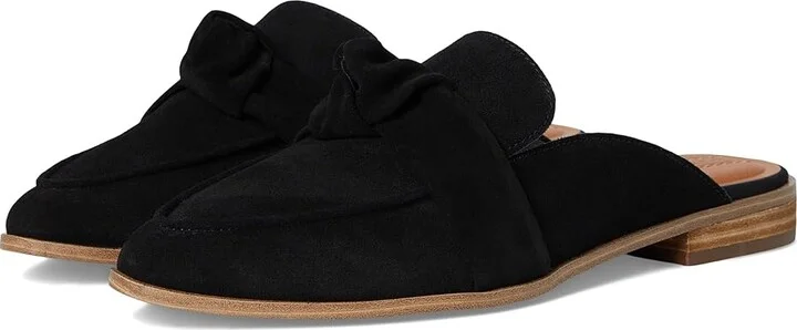 Lucky Brand Adenia Women's Flat Shoes Black : 5 B - Medium, Polyester/Rubber/Suede