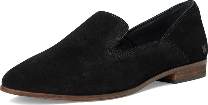 Lucky Brand Adrisa Women's Flat Shoes Black : 5.5 B - Medium, Suede - Image 5