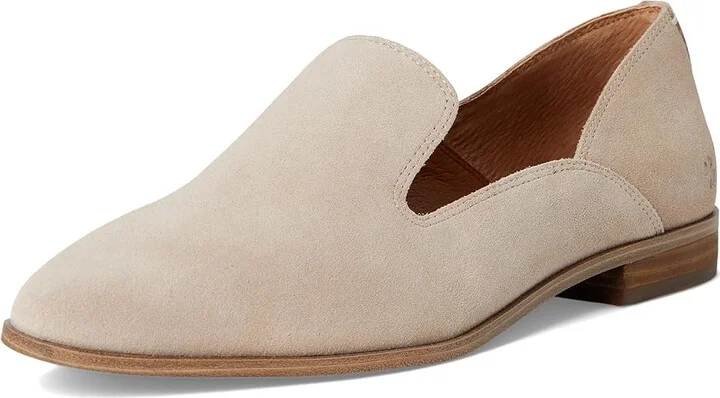 Lucky Brand Adrisa Women's Flat Shoes Cobblestone : 5.5 B - Medium, Suede - Image 5
