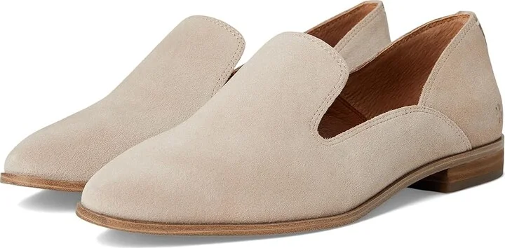 Lucky Brand Adrisa Women's Flat Shoes Cobblestone : 5.5 B - Medium, Suede