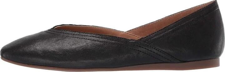 Lucky Brand Alba Women's Flat Shoes Black : 5 M, Leather - Image 7