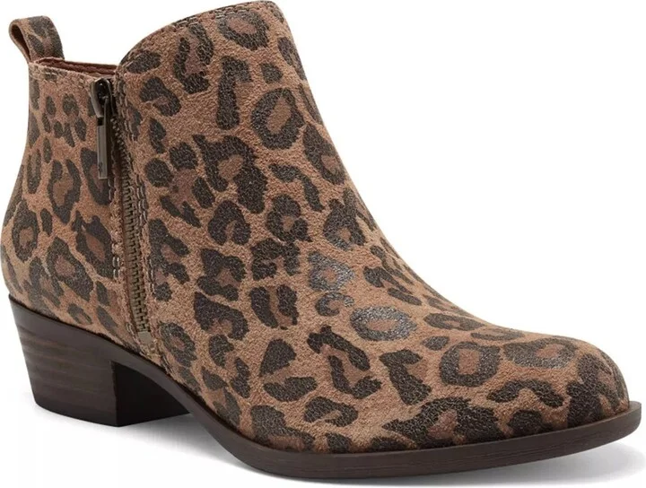 Brown & Black Leopard Print