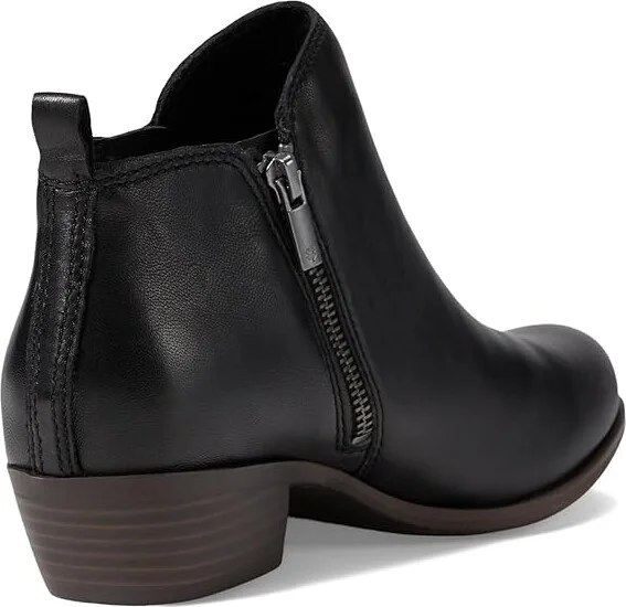 Lucky Brand Basel Women's Zip Boots Black : 5.5 B - Medium, Leather/Synthetic - Image 5