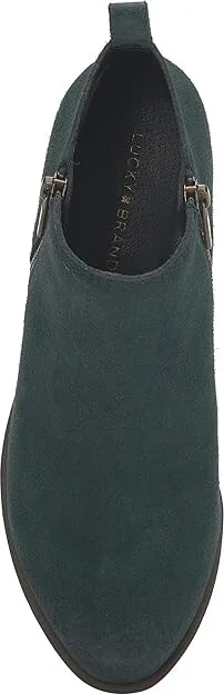 Lucky Brand Basel Women's Zip Boots Scarab : 9 B - Medium, Leather/Synthetic - Image 2