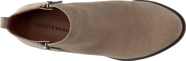 Lucky Brand Basel Women's Zip Boots Stonerock : 5 B - Medium - Image 2