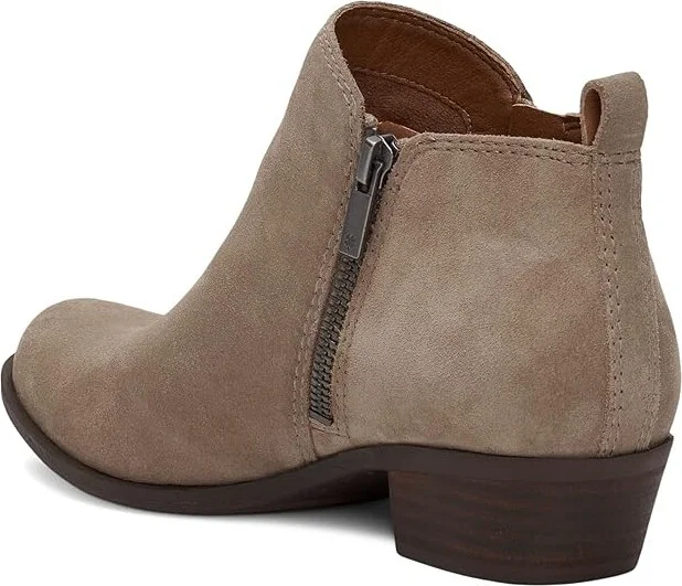 Lucky Brand Basel Women's Zip Boots Stonerock : 5 B - Medium - Image 4