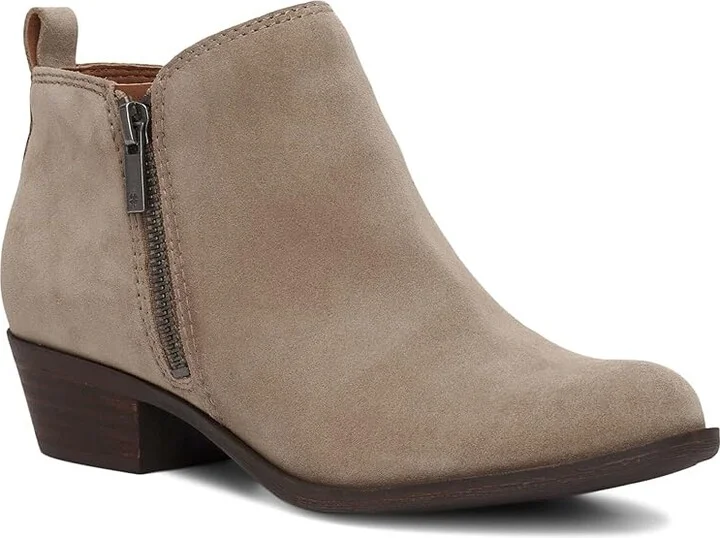 Lucky Brand Basel Women's Zip Boots Stonerock : 5 B - Medium - Image 6