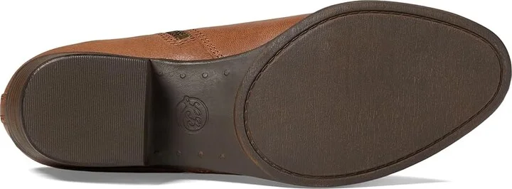 Lucky Brand Basel Women's Zip Boots Toffee : 5 B - Medium, Leather/Suede - Image 4