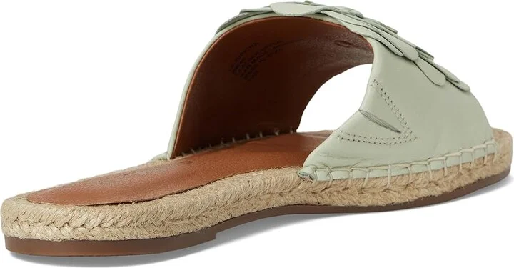 Lucky Brand Biricha Floral Flat Sandals Women's Sandals Peppermint : 10 B - Medium, Leather - Image 4