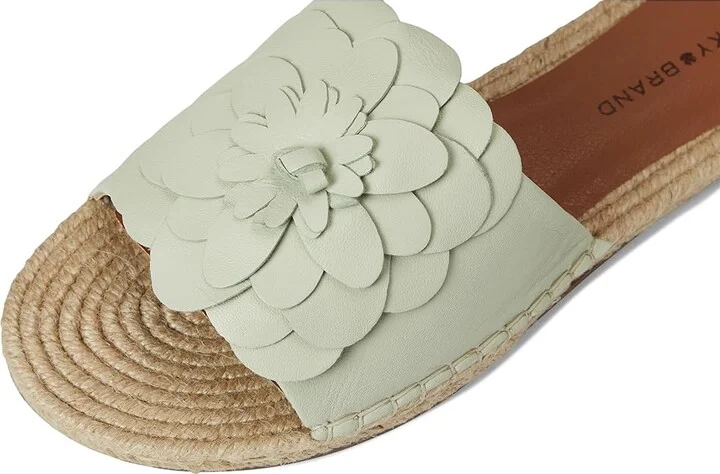 Lucky Brand Biricha Floral Flat Sandals Women's Sandals Peppermint : 10 B - Medium, Leather - Image 7
