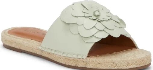 Lucky Brand Biricha Slide - Women's Accessories Shoes Slides in Light Green