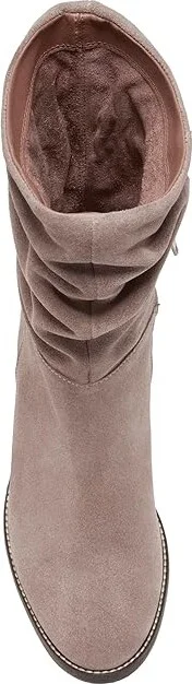 Lucky Brand Bitsie Women's Boots Taupe : 7.5 M, Rubber/Suede - Image 2