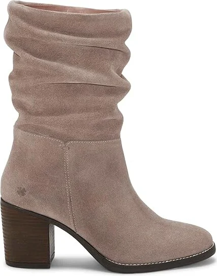 Lucky Brand Bitsie Women's Boots Taupe : 7.5 M, Rubber/Suede - Image 6