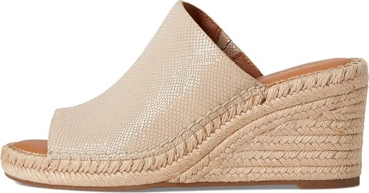 Lucky Brand Cabriah Espadrille Wedge Sandal Women's Sandals Smoke Grey : 8.5 B - Medium, Leather - Image 6