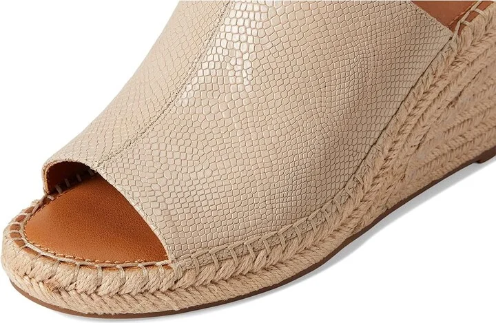 Lucky Brand Cabriah Espadrille Wedge Sandal Women's Sandals Smoke Grey : 8.5 B - Medium, Leather - Image 7