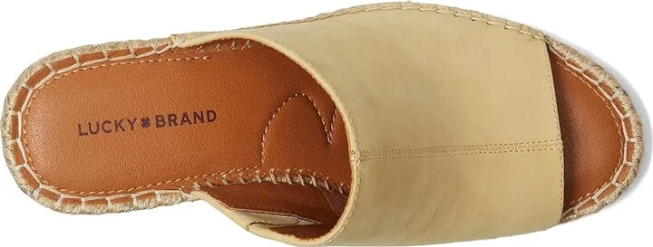 Lucky Brand Cabriah Espadrille Wedge Sandal Women's Sandals Sunlight : 8.5 B - Medium, Leather - Image 2