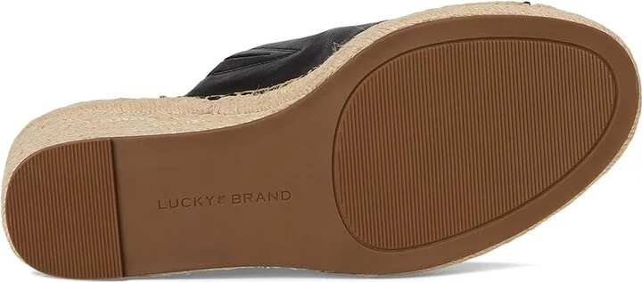Lucky Brand Cabriah Women's Sandals Black : 7.5 M, Leather/Rubber - Image 3