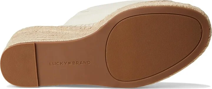 Lucky Brand Cabriah Women's Sandals Tusk : 8 M, Leather/Rubber - Image 3