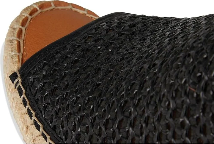 Lucky Brand Cabriah Woven Espadrille Wedge Sandal Women's Sandals Black/Black : 11 B - Medium, Rubber - Image 7