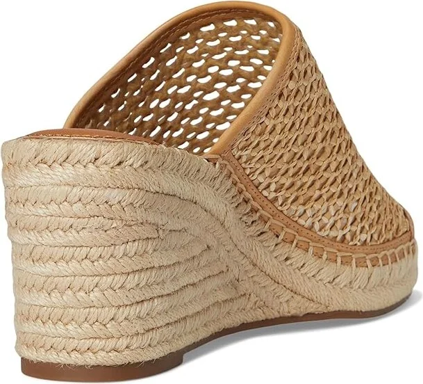 Lucky Brand Cabriah Woven Espadrille Wedge Sandal Women's Sandals Tan B : 7 B - Medium, Rubber - Image 4