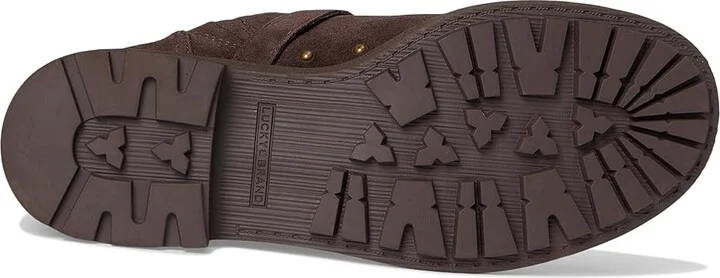 Lucky Brand Caytina Women's Shoes Chocolate : 8 B - Medium, Suede - Image 3