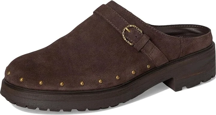 Lucky Brand Caytina Women's Shoes Chocolate : 8 B - Medium, Suede - Image 5