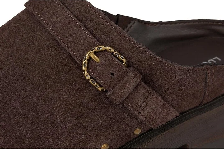Lucky Brand Caytina Women's Shoes Chocolate : 8 B - Medium, Suede - Image 7