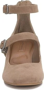Lucky Brand Cemli High Women's Heels Porcini : 8 B - Medium, Leather/Rubber - Image 5