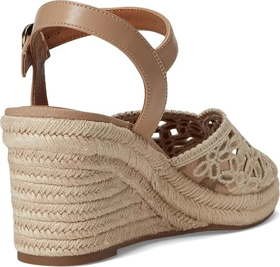 Lucky Brand Coyna Floral Espadrille Wedge Sandals Women's Sandals Rhodonite/Rhodonite : 12 B - Medium - Image 4