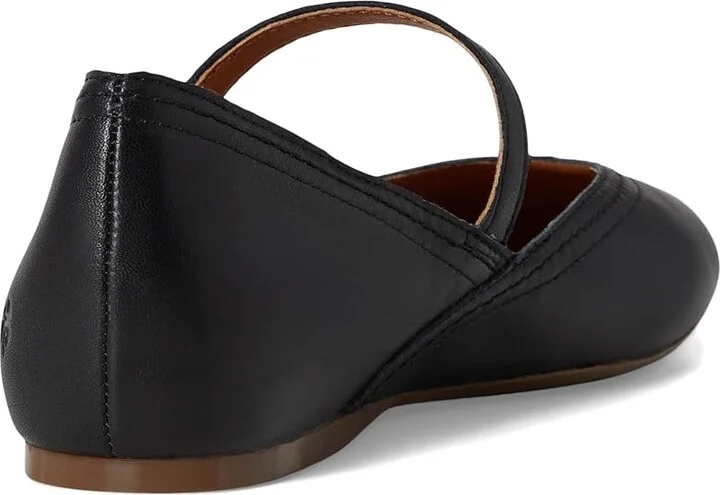 Lucky Brand Cyrena Women's Flat Shoes Black : 8.5 B - Medium, Leather - Image 4