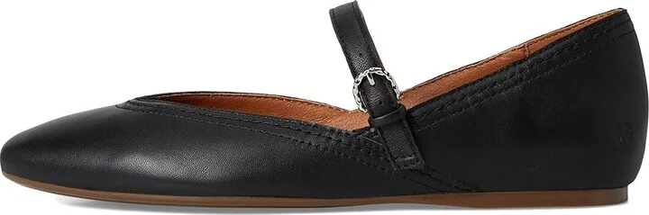 Lucky Brand Cyrena Women's Flat Shoes Black : 8.5 B - Medium, Leather - Image 6