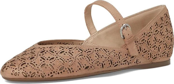Lucky Brand Cyrena2 Women's Flat Shoes French Grey : 9 B - Medium, Leather/Synthetic - Image 11
